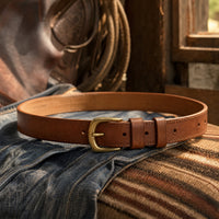 Canadian Slim Full-Grain Leather Belt
