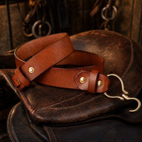 Coleman Heavy-Duty Full-Grain Leather Belt in Tan