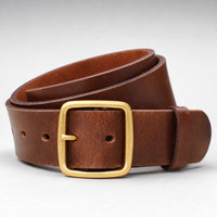 Matador Full-Grain Leather Belt in Tan